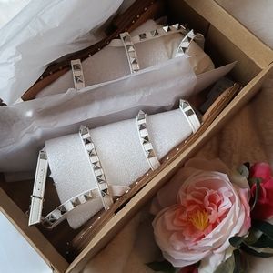 Pyramid stud sandals